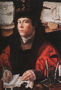 Jan Gossaert Mabuse Portrait of a Merchant France oil painting artist